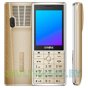 Мобильный телефон Strike M30 (золотистый)